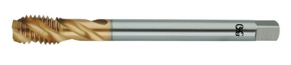 Encontraproduto.com.br - Macho Máquina Aço Rápido M 16,0x2,00mm Canal Helicoidal TIN 376 com Titâneo - OSG