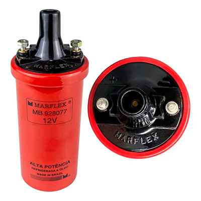 Encontraproduto.com.br - Bobina De Ignição Marflex Kw12v 077 Gol Fusca - ( Com Pino )