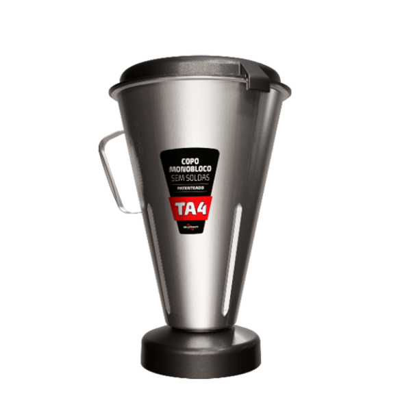 Encontraproduto.com.br - Liquidificador Industrial de Alta Rotação Inox TA4 Skymsen Copo Inox de 4L