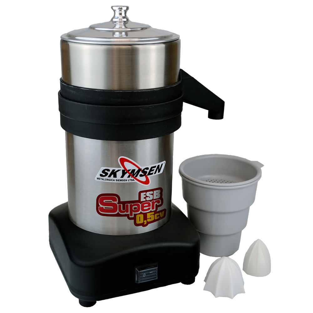Encontraproduto.com.br - Extrator de Suco ESB Super-N Skymsen, Inox, 0,5 CV - 619400 - bivolt