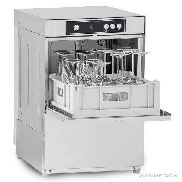 Encontraproduto.com.br - Lava Louças Industrial PROLAV 505 - Para Racks de 50 Cm - Skymsen