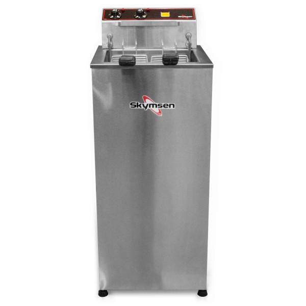Encontraproduto.com.br - Fritadeira Eletrica Zona Fria 15L Litros De Piso Inox Skymsen – (70460.1)