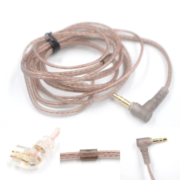 Encontraproduto.com.br - Cabo KZ Pino C Sem Microfone para fones mod. ZSN Pro / ZS10 Pro - DE