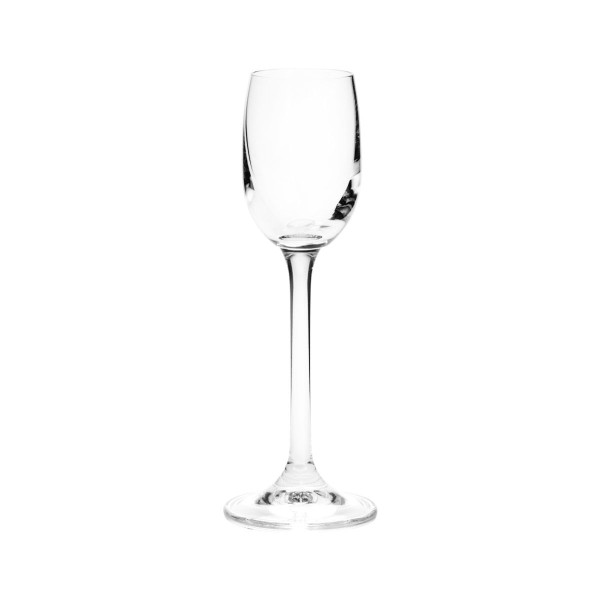 Encontraproduto.com.br - Jogo 6 Taças Para Licor Colibri 65ml Cristal Bohemia Titânio