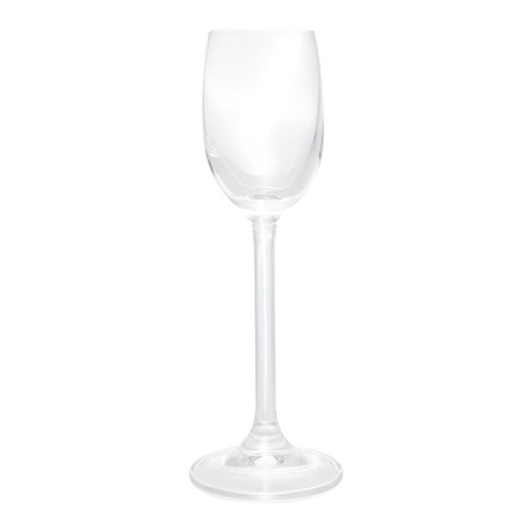 Encontraproduto.com.br - Jogo 6 Taças Para Licor Colibri 65ml Cristal Bohemia Titânio