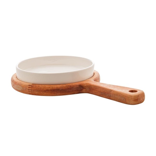 Encontraproduto.com.br - Tábua Woodart Liptus De Madeira Natural 28Cm X 17Cm X 3Cm