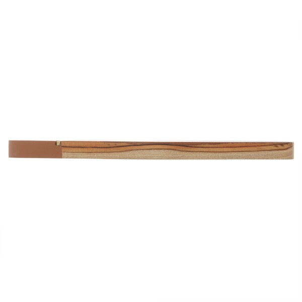 Encontraproduto.com.br - Tábua de Madeira com Friso Teca Vermont Terracota 35cm x 20cm x 2cm - Wolff Craft