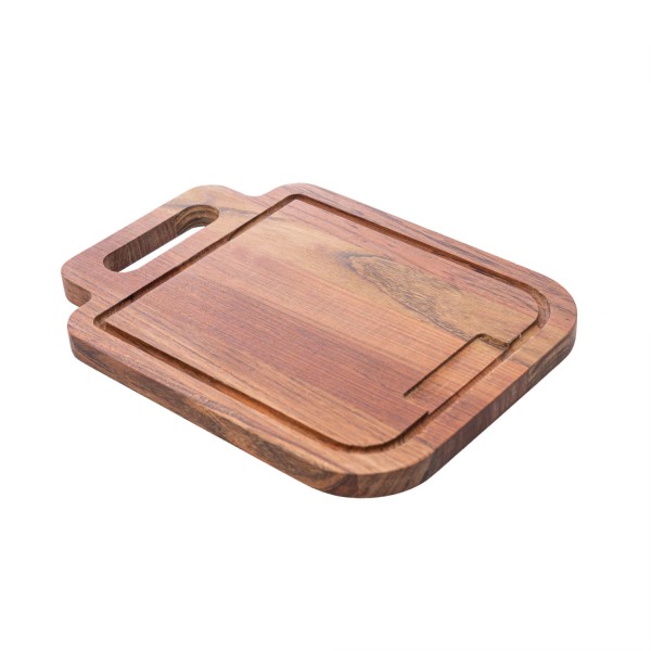 Encontraproduto.com.br - Tábua para Corte de Madeira Jatobá 32cm x 23cm x 2cm - Wolff Craft