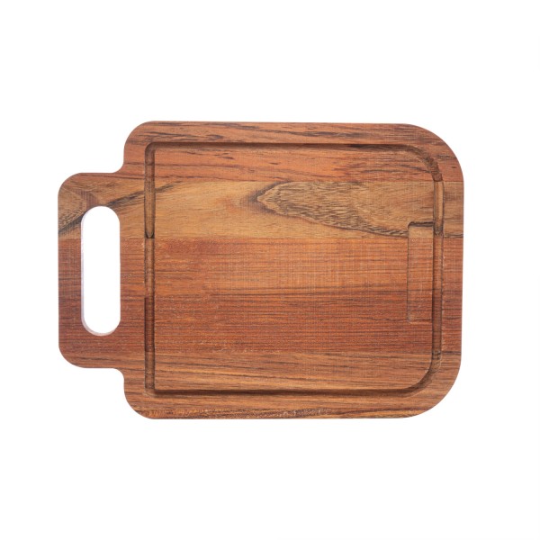 Encontraproduto.com.br - Tábua para Corte de Madeira Jatobá 32cm x 23cm x 2cm - Wolff Craft