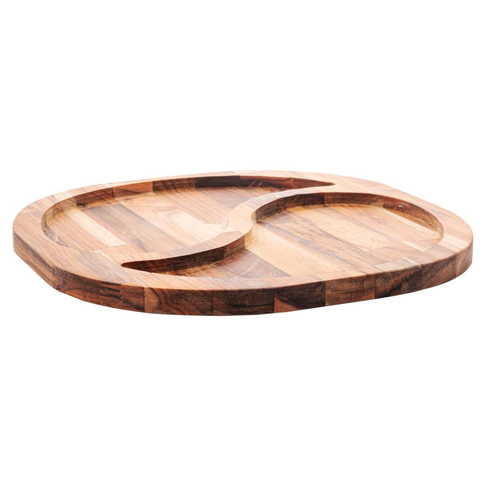 Petisqueira De Madeira Teca 32X 32X 2- Wolff Craft