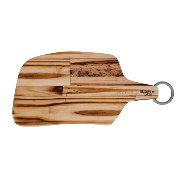 Encontraproduto.com.br - Tábua de Corte de Madeira Pinus Domenic 37cm x 19cm x 2cm - Woodart