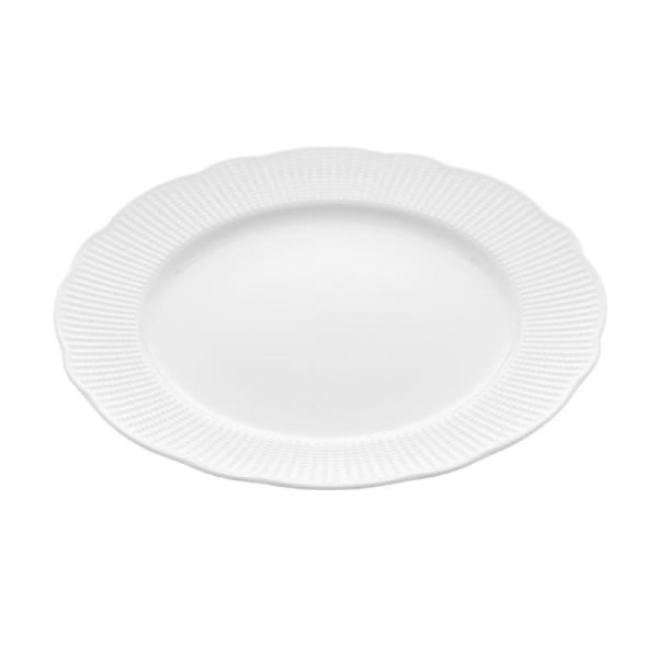 Prato De Sobremesa Porcelana Edirne Branco 21cm Wolff