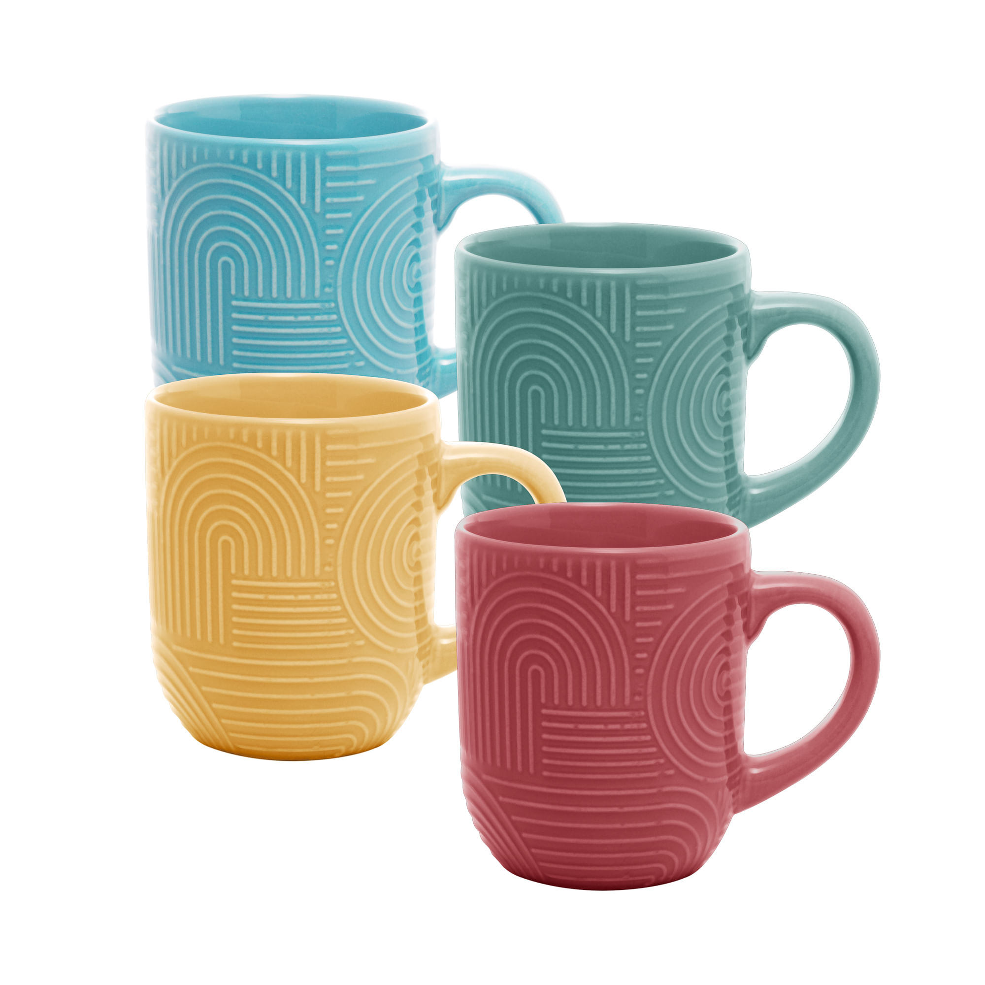 Encontraproduto.com.br - Caneca De Cerâmica Sortida Frankfurt 295Ml - Wolff