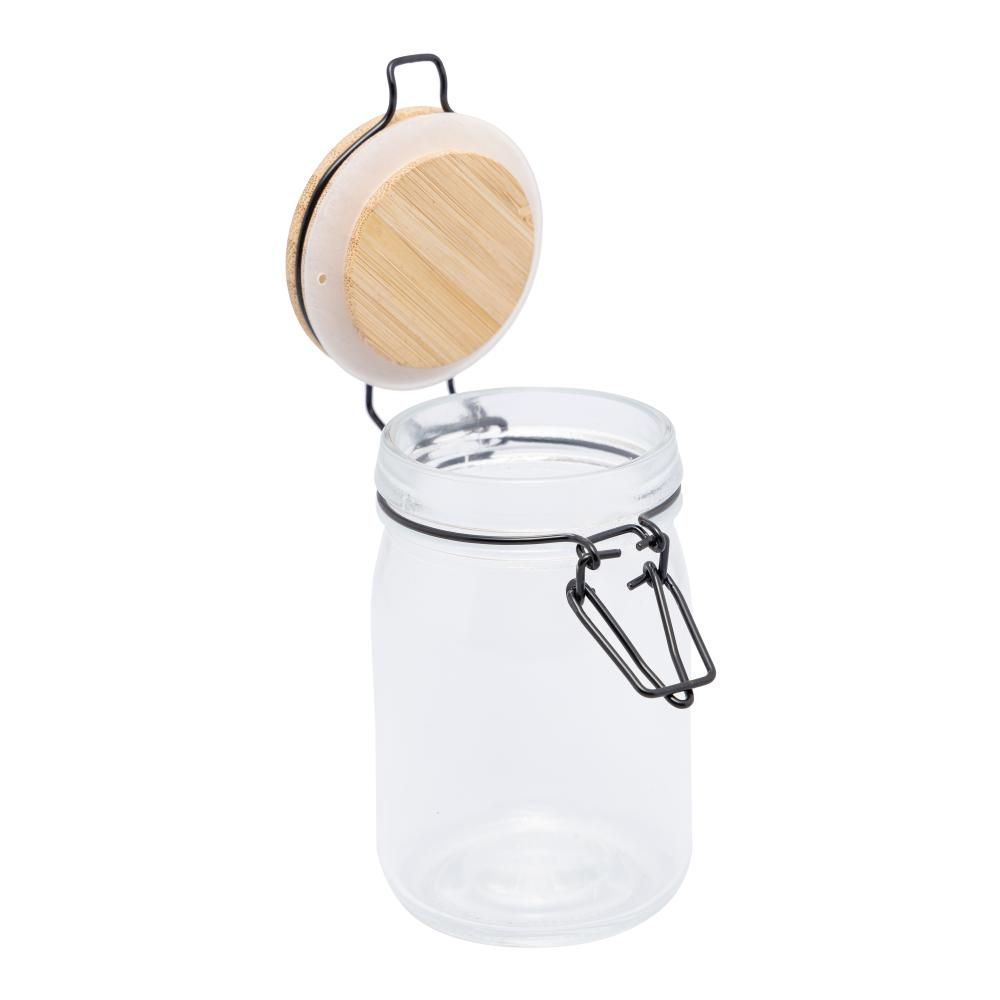 Encontraproduto.com.br - Porta Mantimentos 210ml C/ Tampa em Vidro Wolff