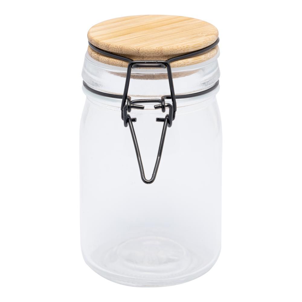 Encontraproduto.com.br - Porta Mantimentos 210ml C/ Tampa em Vidro Wolff