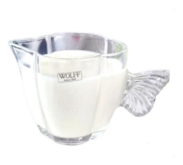 Encontraproduto.com.br - Leiteira De Vidro 230 Ml Butterfly Wolff
