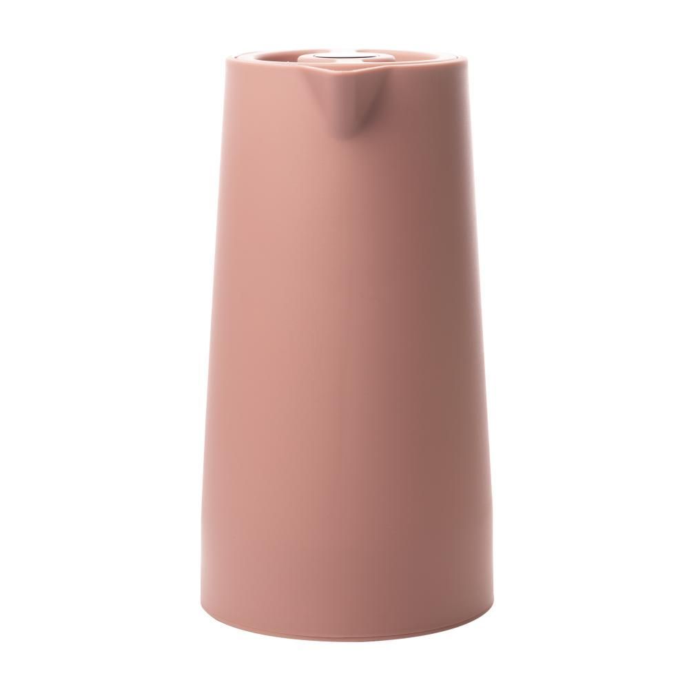 Encontraproduto.com.br - Garrafa Térmica C/ Cabo Madeira E Termômetro 1L Em Plástico Wolff