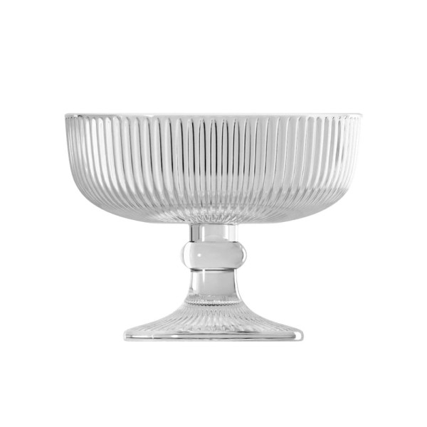 Encontraproduto.com.br - Conjunto 2 Taças de Vidro para Sobremesa Lines 320ml - Wolff