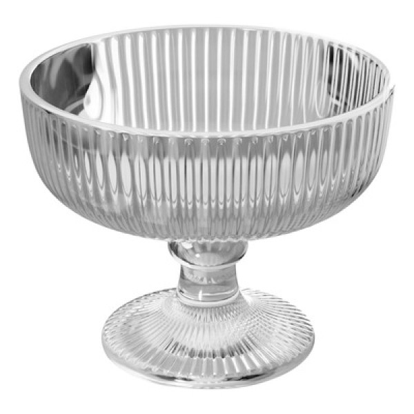 Encontraproduto.com.br - Conjunto 2 Taças de Vidro para Sobremesa Lines 320ml - Wolff