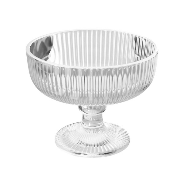 Encontraproduto.com.br - Conjunto 2 Taças de Vidro para Sobremesa Lines 320ml - Wolff