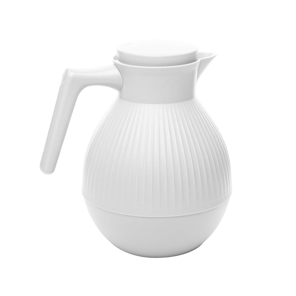Garrafa Térmica de Plástico Ball Branca 1L - Wolff