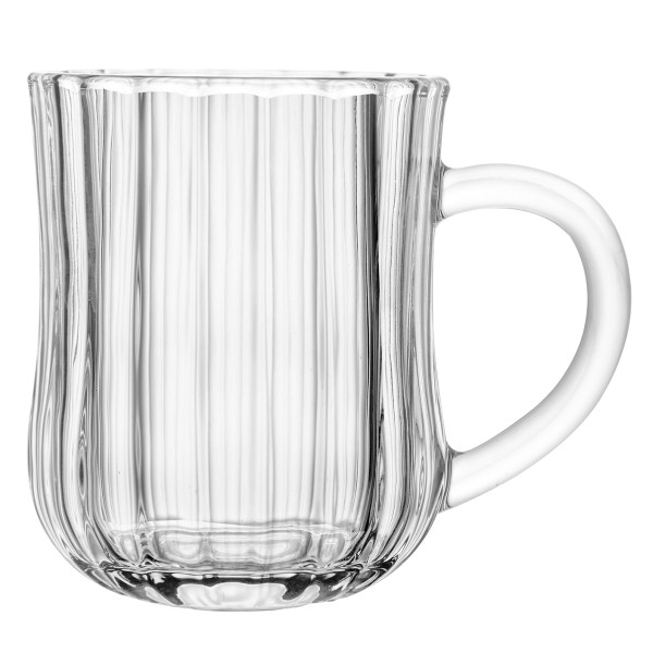 Encontraproduto.com.br - Conjunto 4 Canecas de Vidro Classic 210ml - Wolff