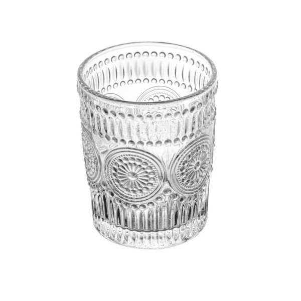 Encontraproduto.com.br - Conjunto 6 Copos de Vidro Mandala 260ml - Wolff