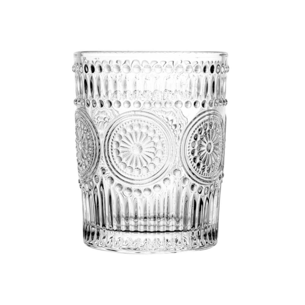 Encontraproduto.com.br - Conjunto 6 Copos de Vidro Mandala 260ml - Wolff