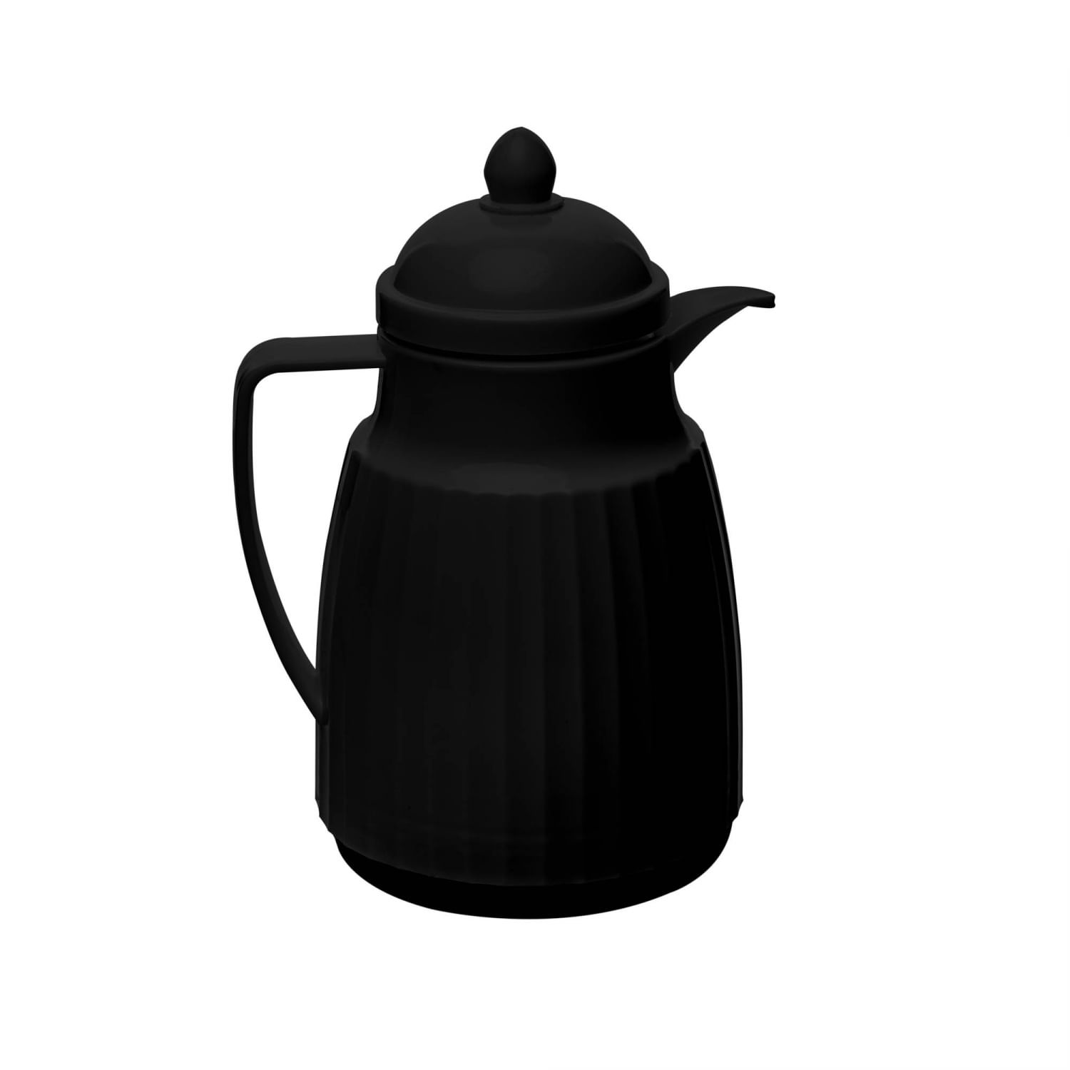 Encontraproduto.com.br - Garrafa Térmica de Plástico Essência Preta 300ml - Wolff
