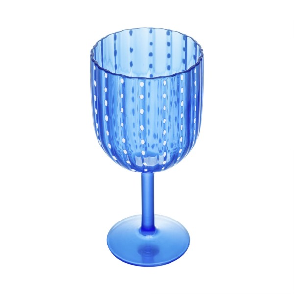 Encontraproduto.com.br - Taça de Acrílico Orquídea Azul 350ml - Wolff