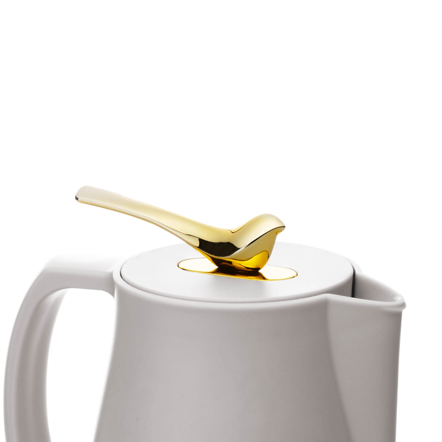 Encontraproduto.com.br - Garrafa Térmica de Plástico New Bird Cinza 1L - Wolff