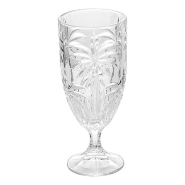 Jogo 6 Taças Cristal de Chumbo Palm Tree 450ml
