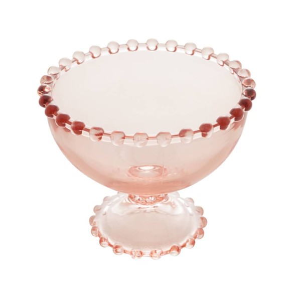 Encontraproduto.com.br - Jogo com 06 Taças para Sobremesa Pearl Rosa - 11cm