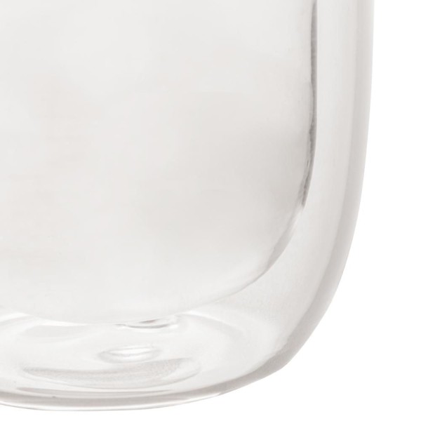 Encontraproduto.com.br - Conjunto 2 Copos de Café Parede Dupla de Vidro Borossilicato Resistente a Calor 100ml - Wolff