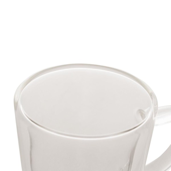 Encontraproduto.com.br - Conjunto 2 Xícaras de Café Parede Dupla de Vidro Borossilicato 100ml - Wolff