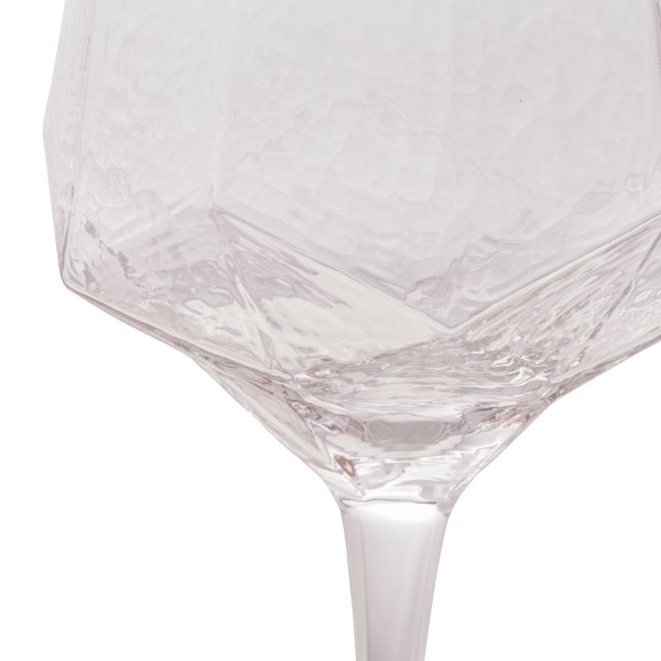 Encontraproduto.com.br - Jogo 2 Taças para Vinho em Cristal de Chumbo com Borda Dourada 600ml