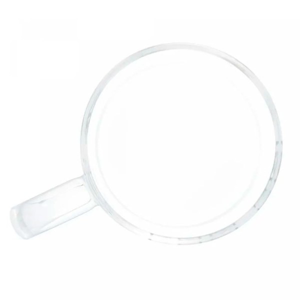 Encontraproduto.com.br - Jogo De 02 Canecas Bom Dia De Vidro Borosilicato 280 Ml Wolff