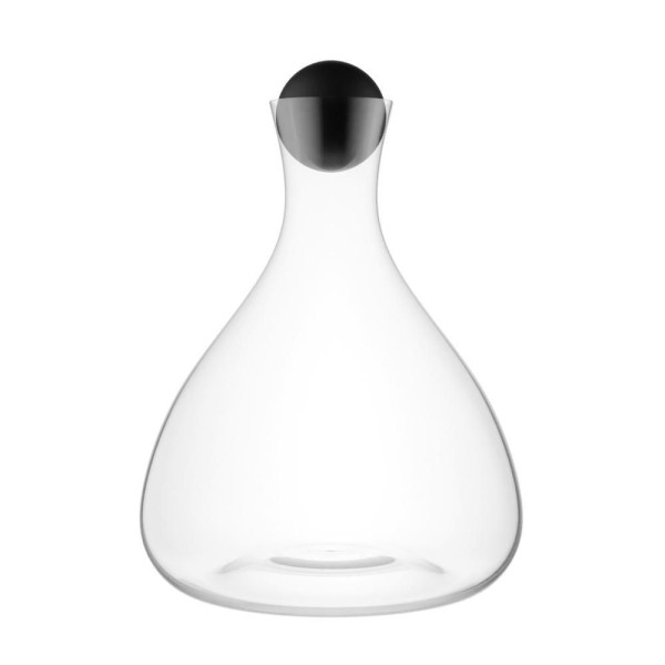 Encontraproduto.com.br - Decanter de Cristal Ecológico com Tampa Esfera Lautos Veritas 2,3L - Wolff