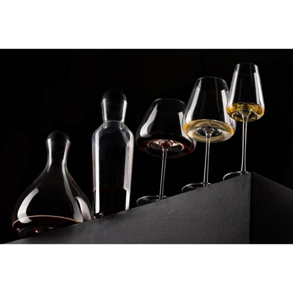 Encontraproduto.com.br - Decanter de Cristal Ecológico com Tampa Esfera Lautos Veritas 2,3L - Wolff