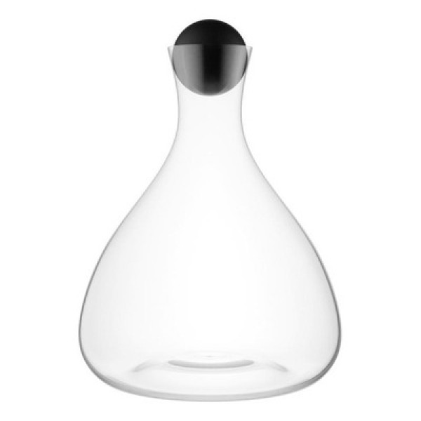 Encontraproduto.com.br - Decanter de Cristal Ecológico com Tampa Esfera Lautos Veritas 2,3L - Wolff