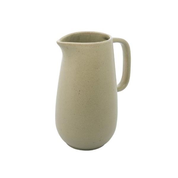 Encontraproduto.com.br - Jarra Wolff Mist De Cerâmica Verde Matte 1,9l