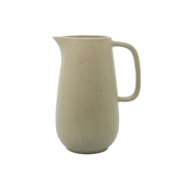 Encontraproduto.com.br - Jarra Wolff Mist De Cerâmica Verde Matte 1,9l