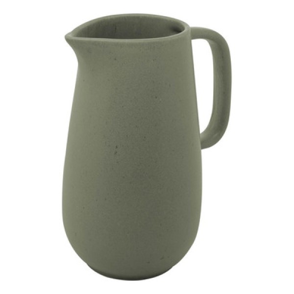 Encontraproduto.com.br - Jarra Wolff Mist De Cerâmica Verde Matte 1,9l
