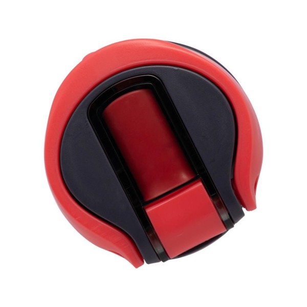 Encontraproduto.com.br - Garrafa Squeeze de Policarbonato Preta e Vermelha 830ml - Wolff
