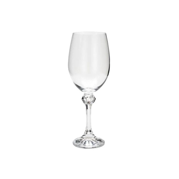 Encontraproduto.com.br - Jogo 6 Taças De Cristal Para Água Elisa 450Ml
