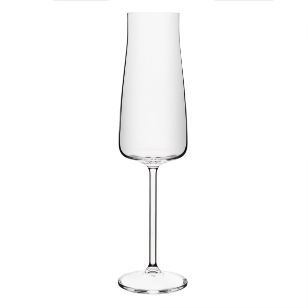 Encontraproduto.com.br - Conjunto 6 Taças para Champanhe De Cristal Ecológico Alex 210Ml - Wolff