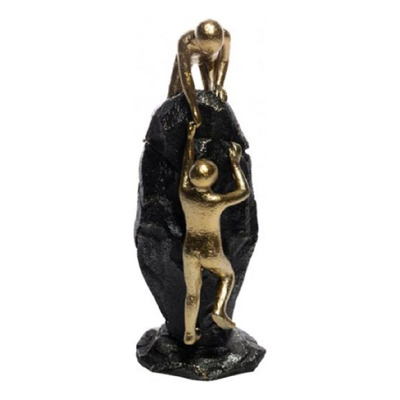 Figura Decorativa de Resina Parceria 9cm x 9cm x 28cm - Wolff