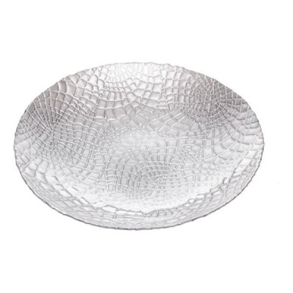 Encontraproduto.com.br - Centro de Mesa de Vidro Mosaic 40cm x 7,5cm - Wolff