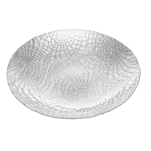 Encontraproduto.com.br - Centro de Mesa de Vidro Mosaic 40cm x 7,5cm - Wolff