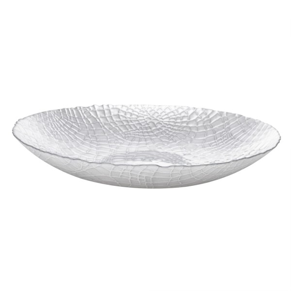 Encontraproduto.com.br - Centro de Mesa de Vidro Mosaic 40cm x 7,5cm - Wolff